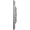 Ekena Millwork Granada Medallion (Canopies up to 7 1/8"), 23 3/8"OD x 3 5/8"ID x 2 1/2"P, Ultra Pure White Crackle CM23GAUWC - alternate 3